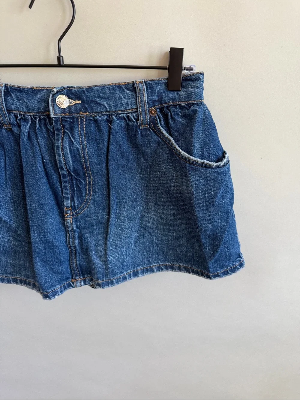 FREE PEOPLE We the Free Demi Denim Skort